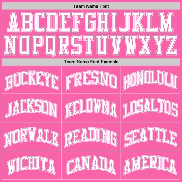 Custom Pink White Authentic Throwback Basketball Jersey