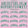 Custom Light Pink Kelly Green-White Authentic Throwback Basketball Jersey