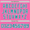 Custom Pink Teal-White Authentic Baseball Jersey