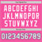 Custom Pink White Black-Light Blue Authentic Baseball Jersey