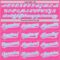 Custom Pink Light Blue-White Authentic Baseball Jersey