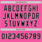 Custom Pink Black-White Authentic Baseball Jersey