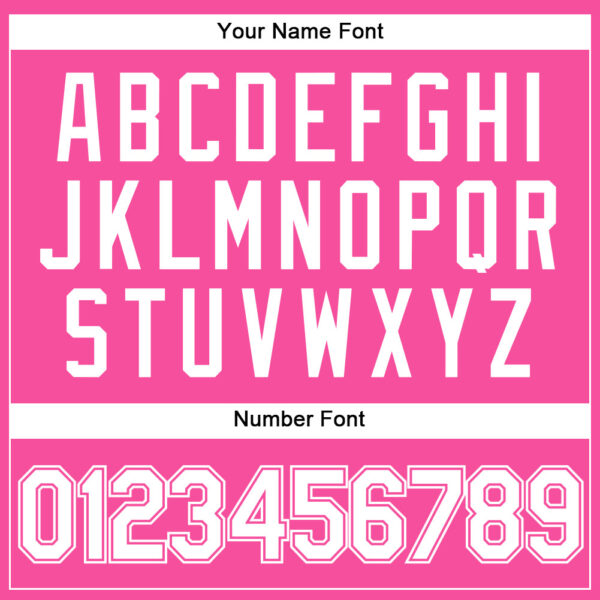 Custom Pink White Pinstripe White Authentic Baseball Jersey