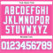 Custom Pink White-Light Blue Authentic Baseball Jersey