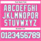 Custom Pink White-Teal Authentic Baseball Jersey