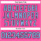 Custom Pink Light Blue-Black Authentic Baseball Jersey
