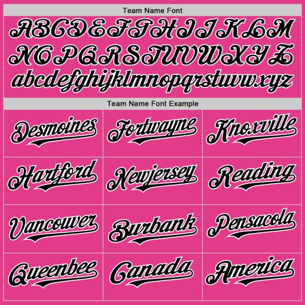 Custom Pink Black-White Mesh Authentic Throwback Baseball Jersey