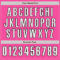 Custom Pink White-Black Authentic Baseball Jersey