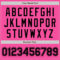 Custom Pink Black-White Authentic Baseball Jersey