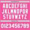 Custom Pink White-Gray Authentic Baseball Jersey
