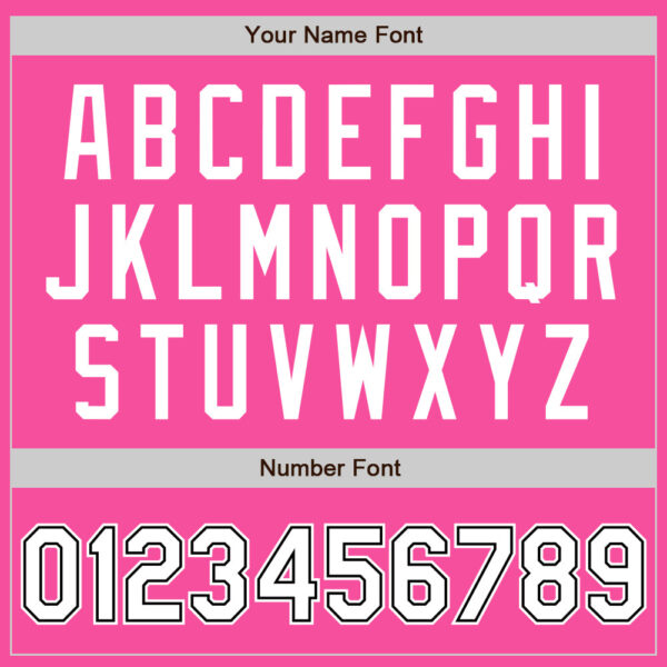 Custom Pink White-Black Authentic Baseball Jersey