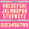 Custom Pink White-Yellow Authentic Baseball Jersey
