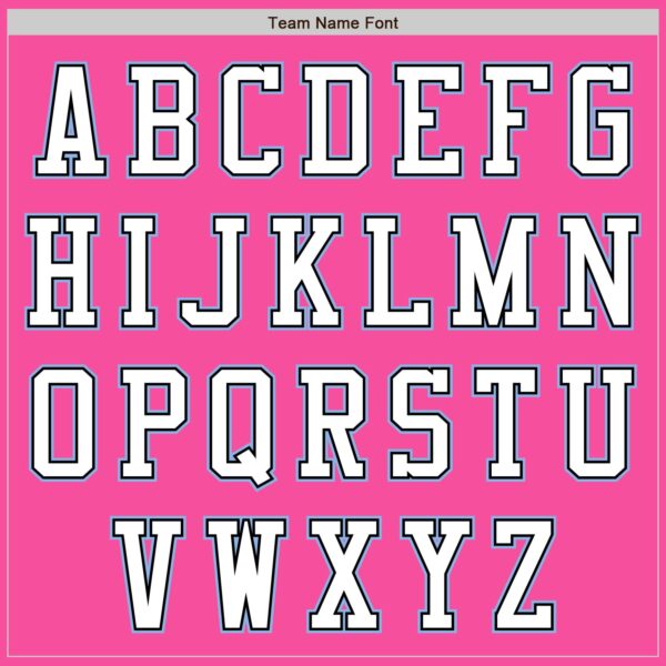 Custom Pink Black-Light Blue Authentic Baseball Jersey