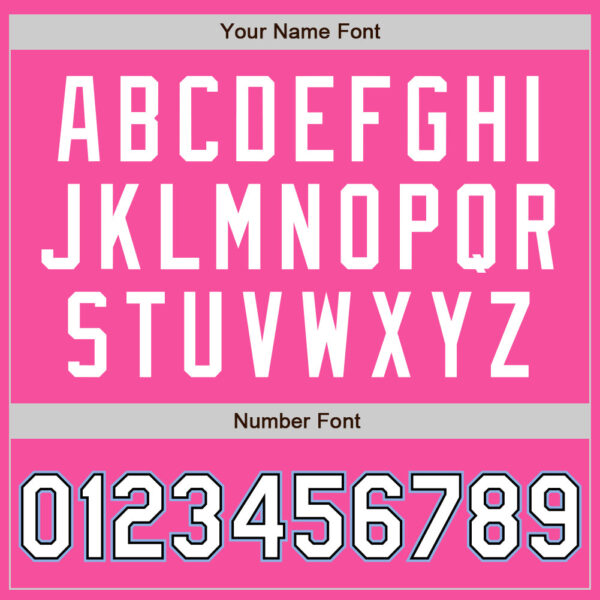 Custom Pink Black-Light Blue Authentic Baseball Jersey