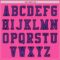 Custom Pink Purple-Black Authentic Baseball Jersey