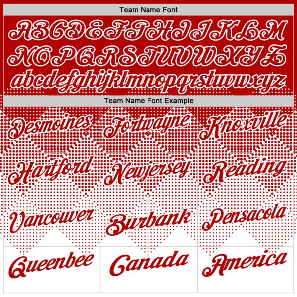 Custom Red White 3D Gradient Square Shape Performance Polo Shirt