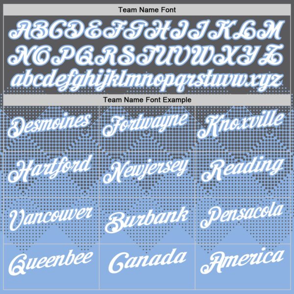 Custom Steel Gray White-Light Blue 3D Gradient Square Shape Performance Polo Shirt