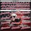 Custom Navy Crimson-White 3D American Flag Splash Flame Skull Bowling Performance Polo Shirt