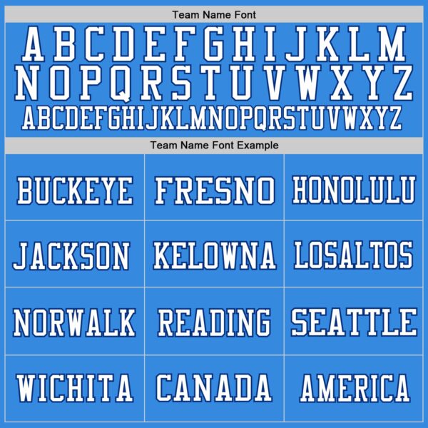 Custom Powder Blue Royal-White Mesh Authentic Throwback Football Jersey