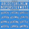 Custom Powder Blue White-Navy Authentic Basketball Jersey