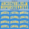 Custom Powder Blue Gold-White Authentic Basketball Jersey