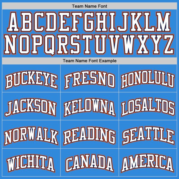 Custom Powder Blue White Navy Orange-Gold Authentic Basketball Jersey