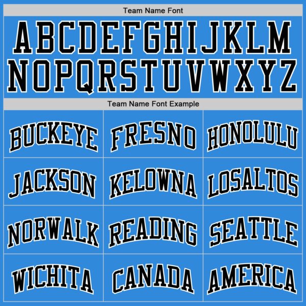 Custom Powder Blue Black-White Authentic Basketball Jersey