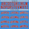 Custom Powder Blue Red-Cream Authentic Basketball Jersey