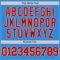 Custom Powder Blue Red-Cream Authentic Basketball Jersey