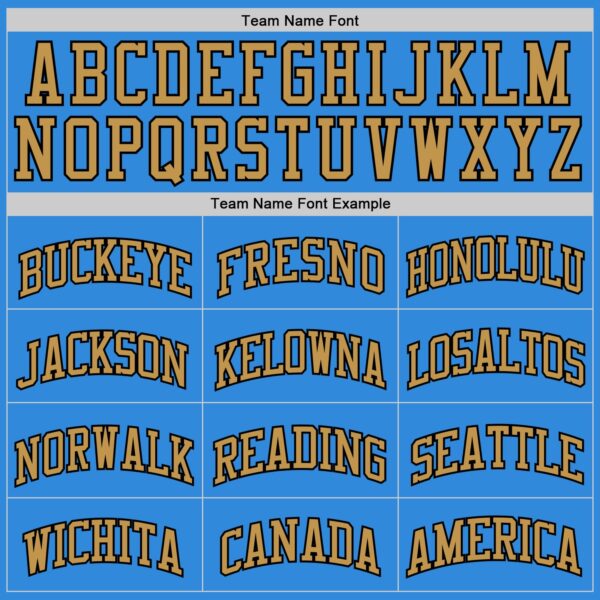 Custom Powder Blue Old Gold-Black Authentic Basketball Jersey