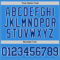 Custom Powder Blue Royal-White Authentic Basketball Jersey