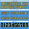 Custom Powder Blue Black-Gold Authentic Football Jersey