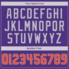 Custom Purple Orange-Gray Authentic Baseball Jersey