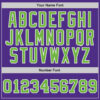 Custom Purple Neon Green-White Authentic Throwback Basketball Jersey
