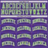 Custom Purple Neon Green-White Authentic Throwback Basketball Jersey