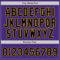 Custom Purple Black-Gold Authentic Baseball Jersey
