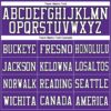 Custom Purple Black-White Mesh Authentic Football Jersey