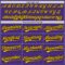 Custom Purple Black-Gold Authentic Baseball Jersey
