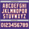 Custom Purple White-Orange Authentic Baseball Jersey