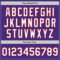 Custom Purple White-Red Authentic Baseball Jersey