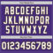 Custom Purple White Old Gold-Black Authentic Baseball Jersey