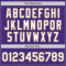 Custom Purple White-Old Gold Authentic Baseball Jersey