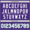Custom Purple White-Kelly Green Authentic Baseball Jersey