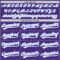Custom Purple White-Light Blue Authentic Baseball Jersey