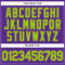 Custom Purple Neon Green-Old Gold Authentic Baseball Jersey