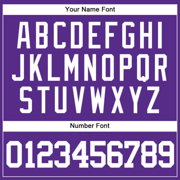 Custom Purple White Authentic Baseball Jersey