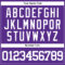 Custom Purple White Authentic Baseball Jersey
