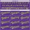 Custom Purple Black Pinstripe City Cream Authentic Baseball Jersey