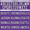 Custom Purple White-Black Mesh Authentic Football Jersey