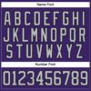 Custom Purple Gray-Black Hockey Lace Neck Jersey